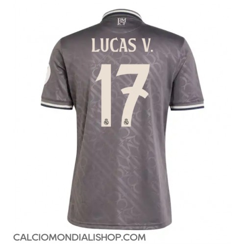 Maglie da calcio Real Madrid Lucas Vazquez #17 Terza Maglia 2024-25 Manica Corta